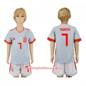 Maillot/Tenue Espagne Morata 7 Enfant Exterieur Coupe du monde 2018